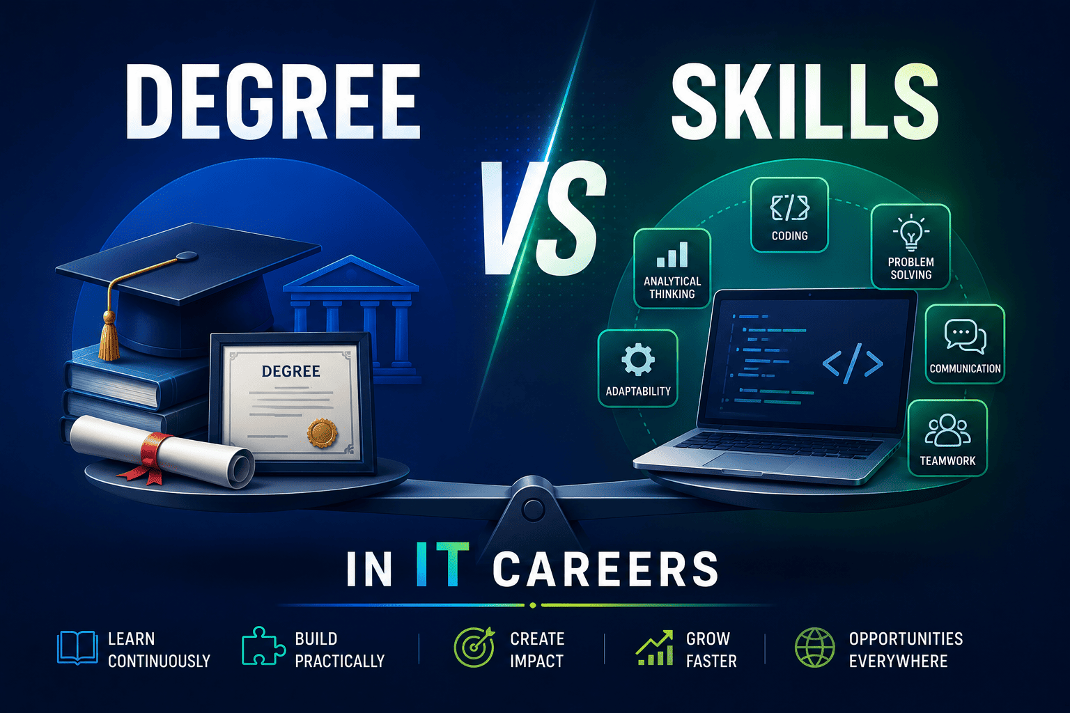 Degree vs Skills in IT Careers