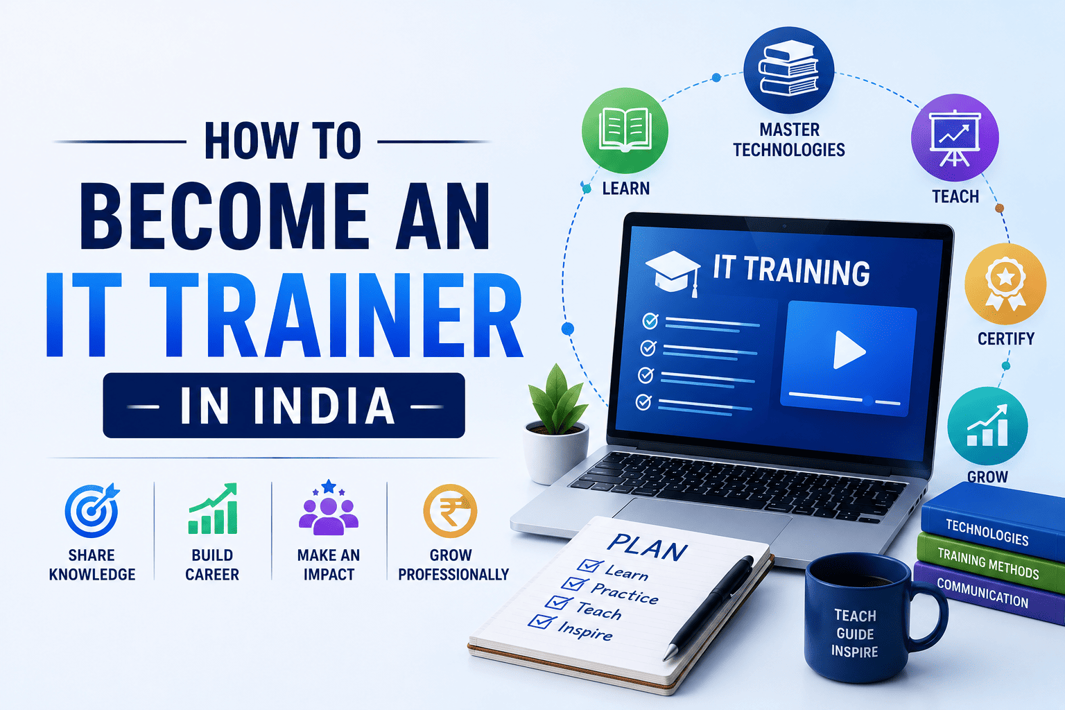 How to become an IT trainer in India