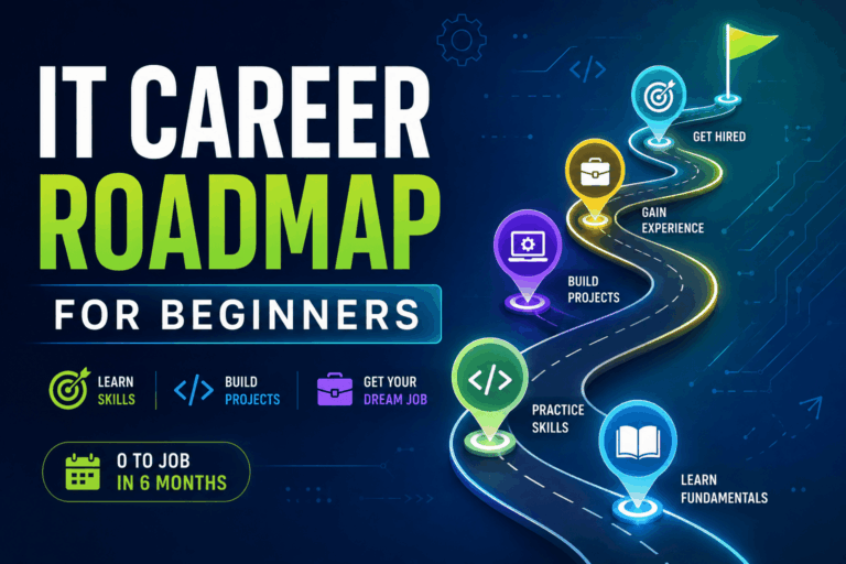 IT career roadmap for beginners