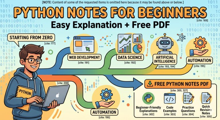 Python notes for beginners