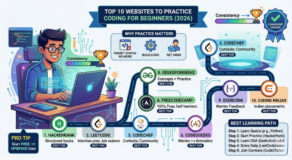 best websites to practice coding