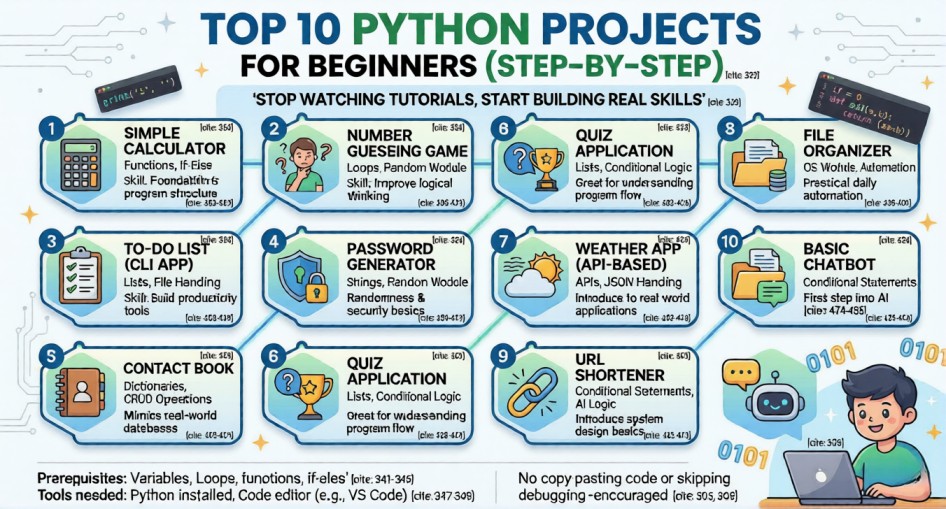 python prjects for beginners