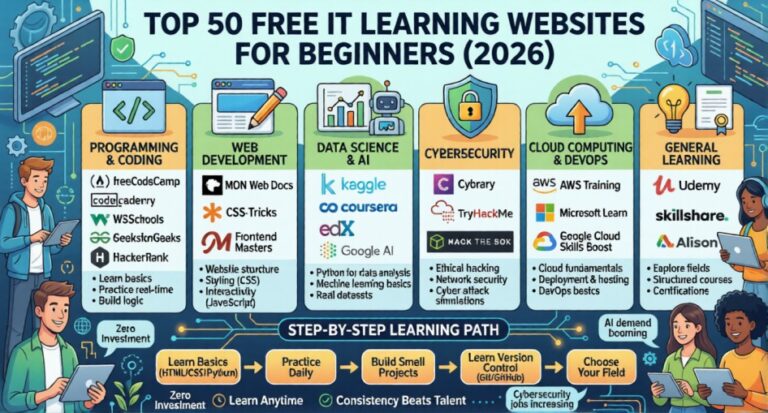 Free IT Learning websites
