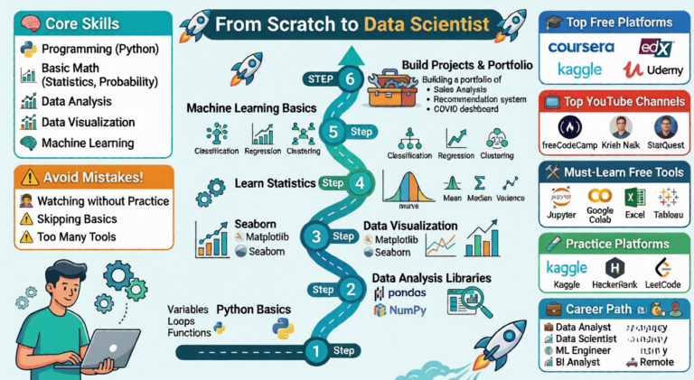 learn data science from scratch