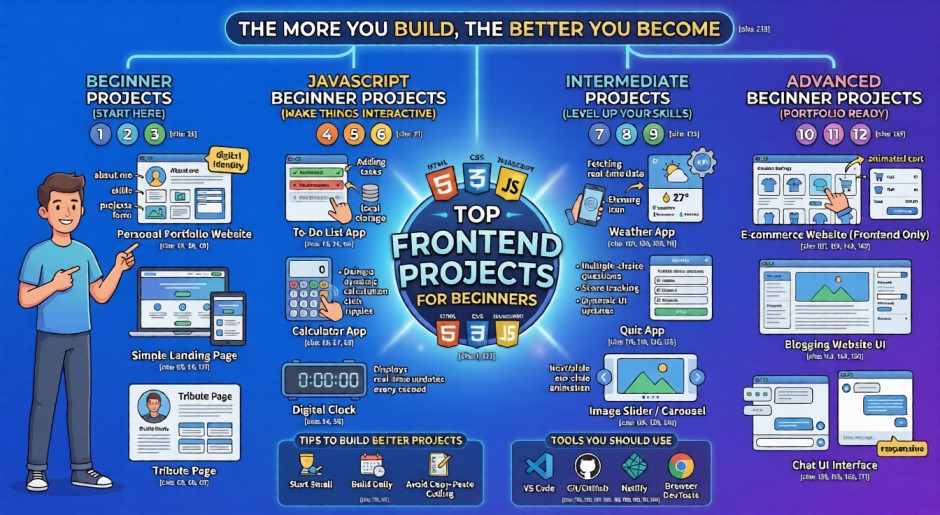 frontend projects for beginners
