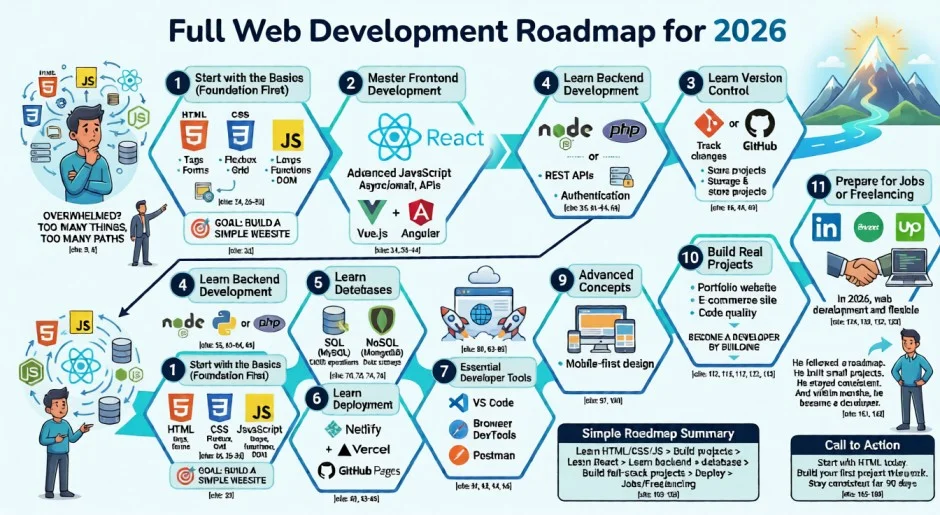 web development roadmap