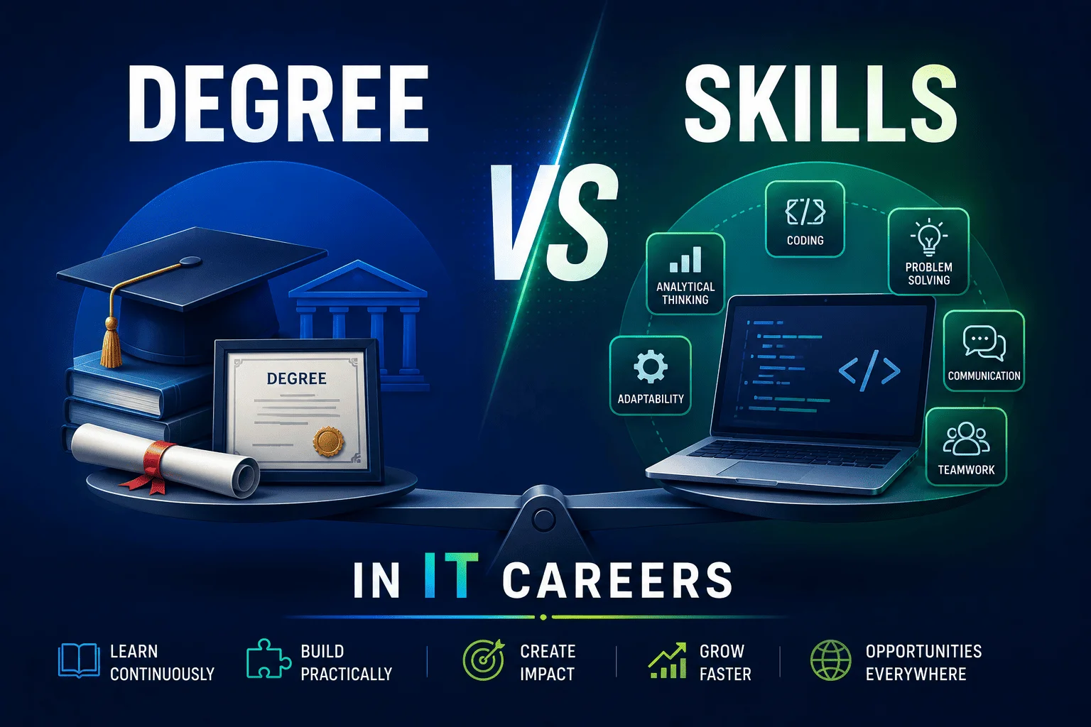 Degree vs Skills in IT Careers