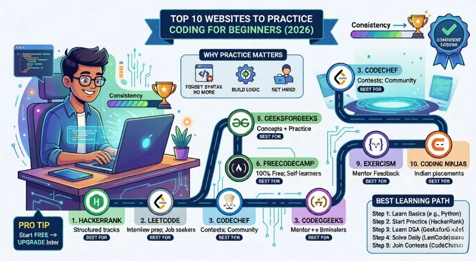 best websites to practice coding